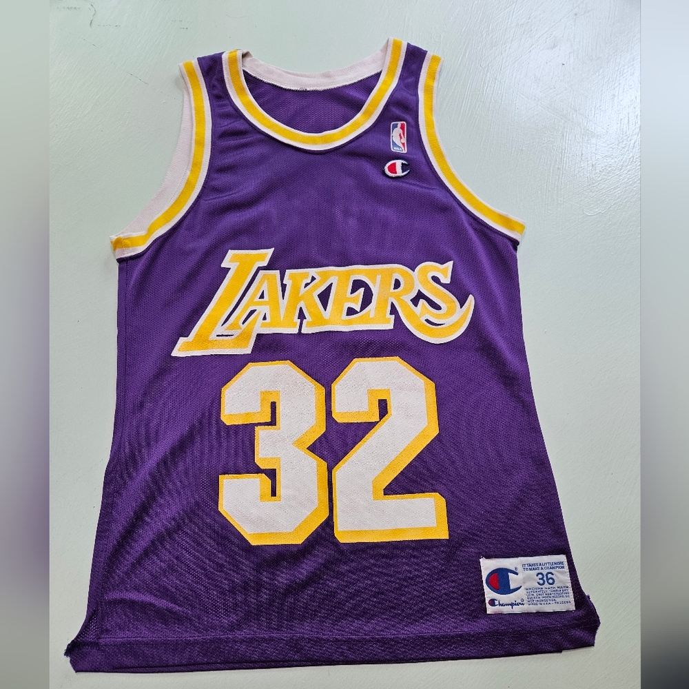 90s Champion Magic Johnson jersey Sz S